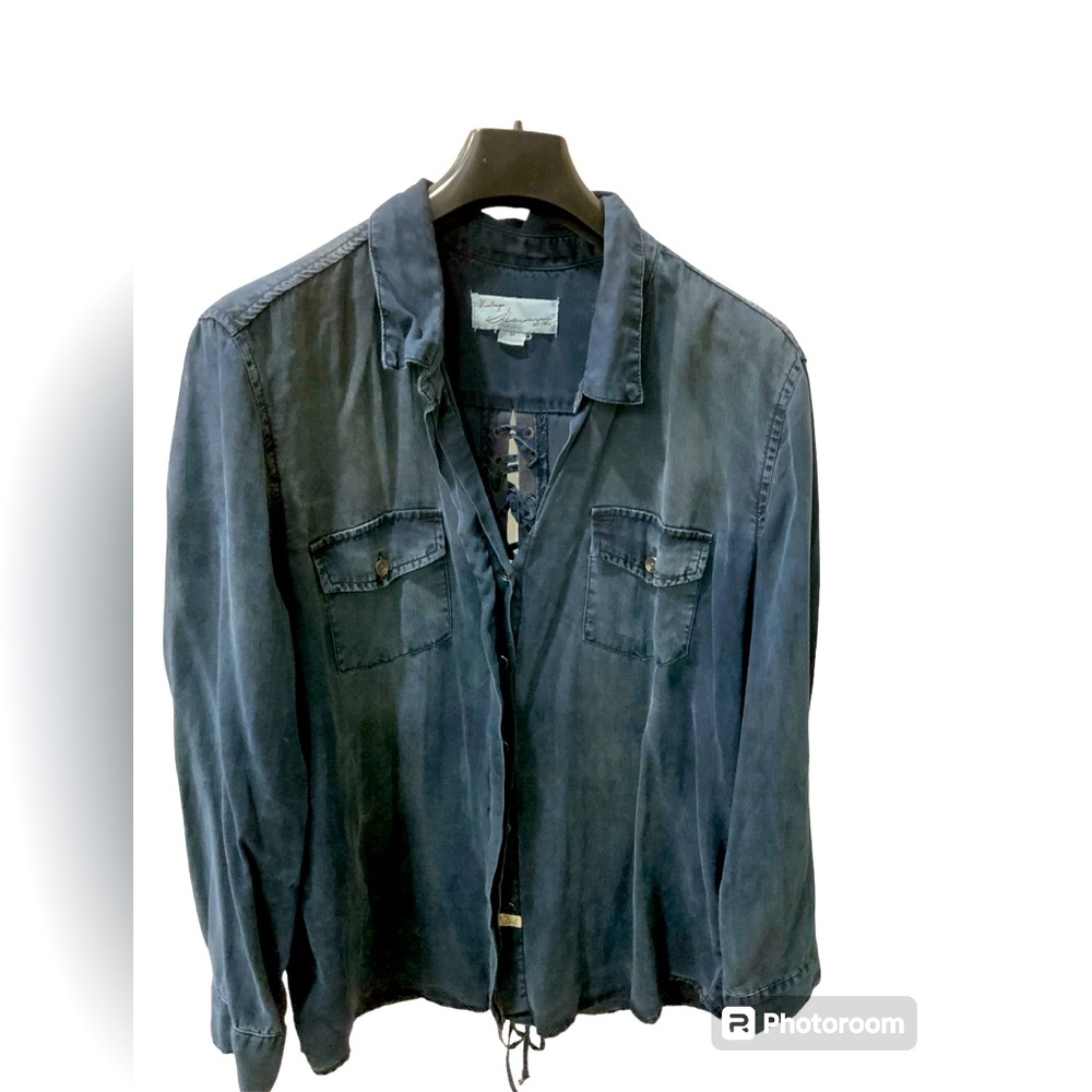 Vintage Havana Button-Down Shirt Women's Size L